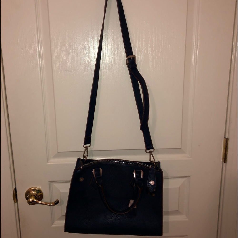 blue purse
